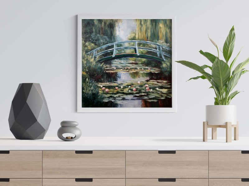 The Bridge | Poster Oil Painting Claude Monet - Image 5