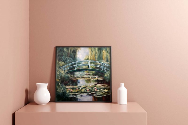 The Bridge | Poster Oil Painting Claude Monet - Image 6