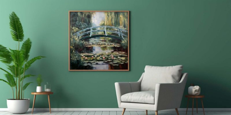 The Bridge | Poster Oil Painting Claude Monet - Image 7