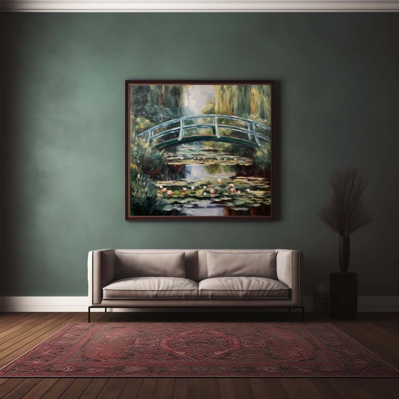 The Bridge | Poster Oil Painting Claude Monet - Image 11