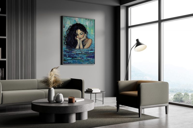 Aphrodite Oil Painting Poster | Divine Feminine Art | Art Nouveau Print | Moderne Kunst - Image 9
