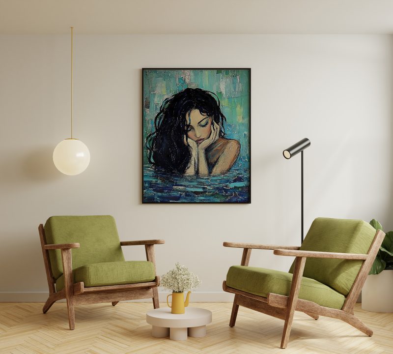 Aphrodite Oil Painting Poster | Divine Feminine Art | Art Nouveau Print | Moderne Kunst - Image 8