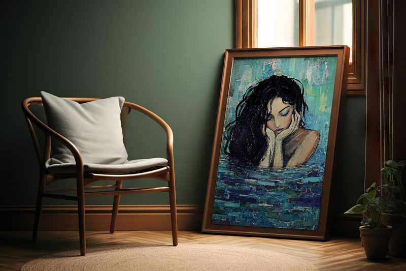 Aphrodite Oil Painting Poster | Divine Feminine Art | Art Nouveau Print | Moderne Kunst - Image 7