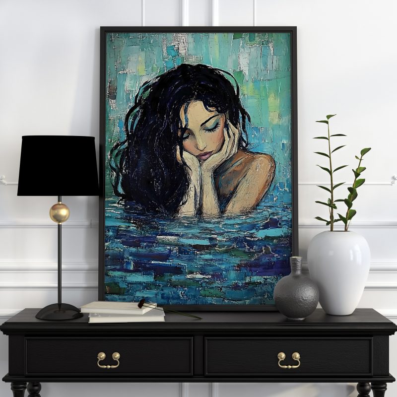 Aphrodite Oil Painting Poster | Divine Feminine Art | Art Nouveau Print | Moderne Kunst - Image 6