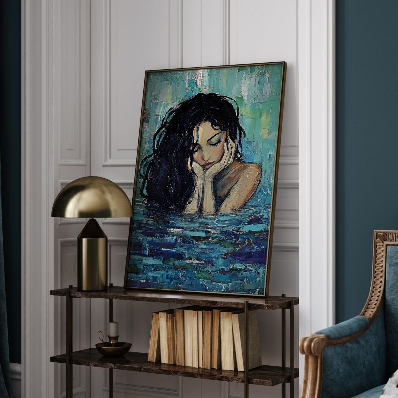Aphrodite Oil Painting Poster | Divine Feminine Art | Art Nouveau Print | Moderne Kunst - Image 5