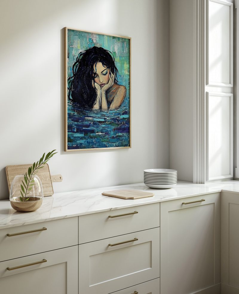 Aphrodite Oil Painting Poster | Divine Feminine Art | Art Nouveau Print | Moderne Kunst - Image 4