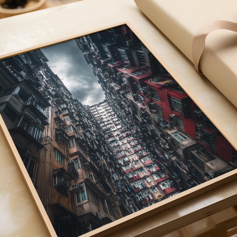 Hong Kong Apartment Complex | Asian Capital Poster | Retro Photography Art - Image 9