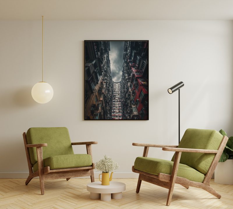 Hong Kong Apartment Complex | Asian Capital Poster | Retro Photography Art - Image 7