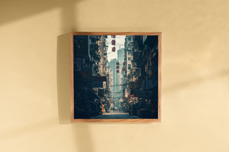 Hongkong Street View with Skyscrapers | Retro Photography Poster | World Travel Art - Image 15