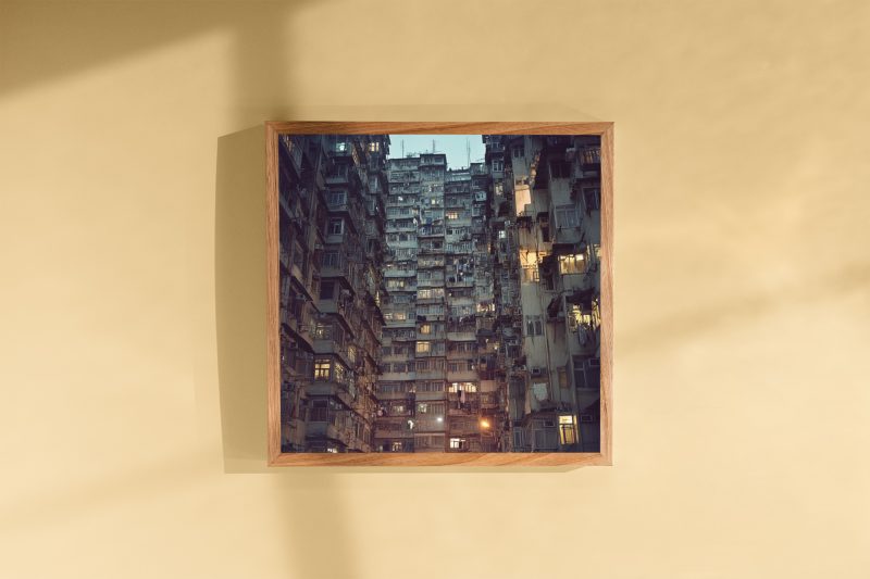 Kowloon City Housing Complex | Retro Photography Hongkong Poster Art | Asian Highrise - Image 15