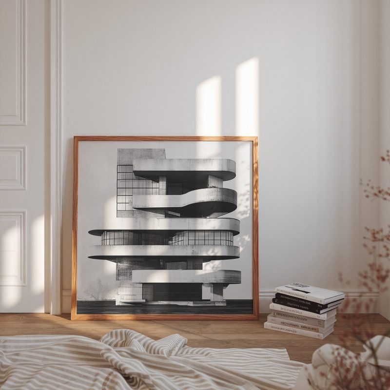 Brutalist Architecture Poster #1 | Digital Download | Printable Brutalist Poster - Image 12