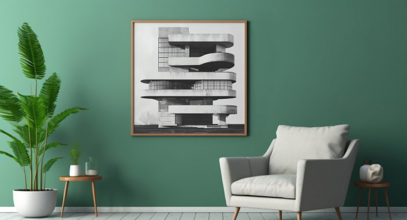 Brutalist Architecture Poster #1 | Digital Download | Printable Brutalist Poster - Image 6