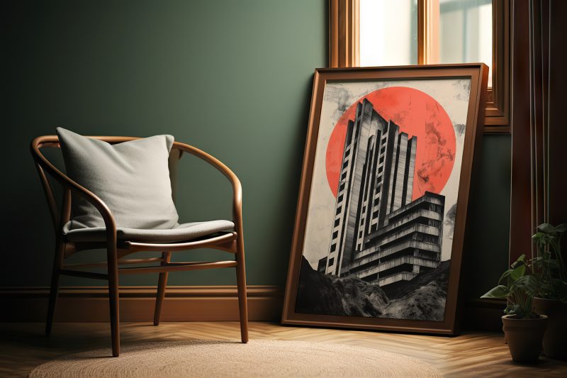 Brutalist Architecture Poster #2 | Digital Download | Printable Brutalist Poster | Japanese Wall Art - Image 11