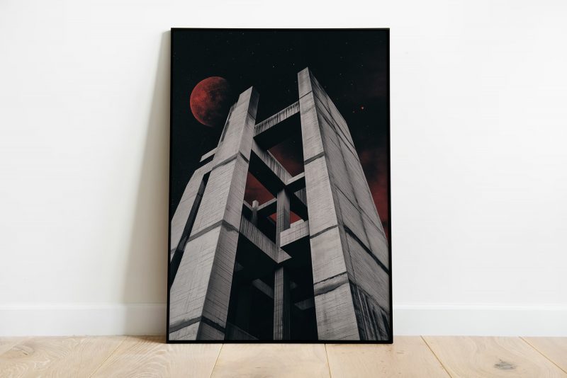 Brutalist Architecture Poster #3 | Concrete Architecture | Brutalist Printable Art - Image 3