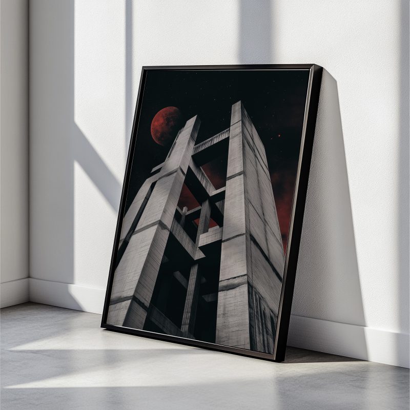 Brutalist Architecture Poster #3 | Concrete Architecture | Brutalist Printable Art - Image 4