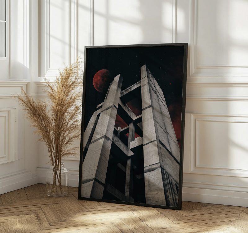 Brutalist Architecture Poster #3 | Concrete Architecture | Brutalist Printable Art - Image 5