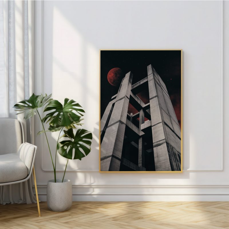 Brutalist Architecture Poster #3 | Concrete Architecture | Brutalist Printable Art - Image 7