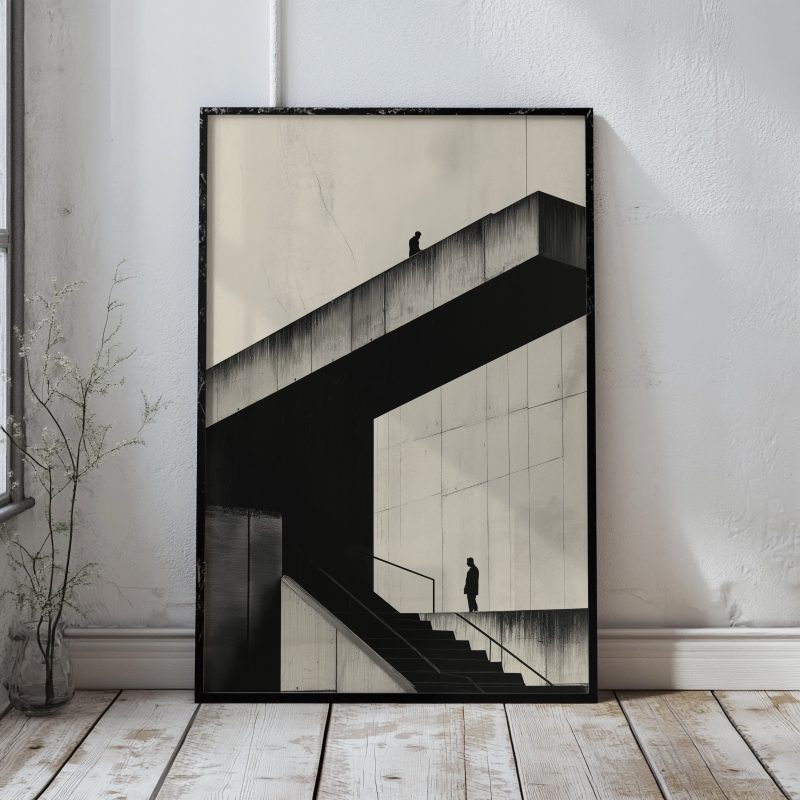 Brutalist Architecture Poster #4 | Concrete Art | Brutalist Style Printable Art - Image 5