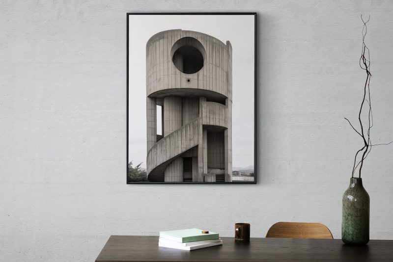 Brutalist Architecture Poster #5 | Bunker Art | Digital Download | Concrete Architecture | Printable Wall Art - Image 12