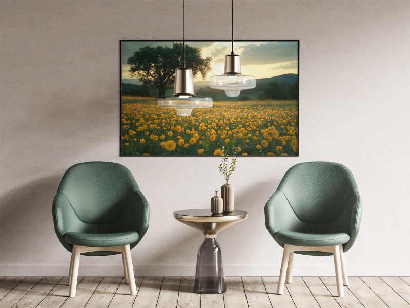Countryside Wildflowers Digital Poster • Rustic Nature Wall Art Download • Printable AI Photography for Neutral Gallery Wall Decor - Image 9