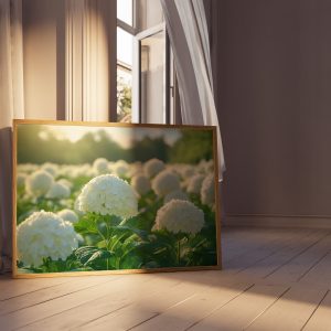 Wildflower Field Printable Poster • Photography Wall Art • Digital Download Landscape Photo for Home Decor • Neutral Gallery Wall Art