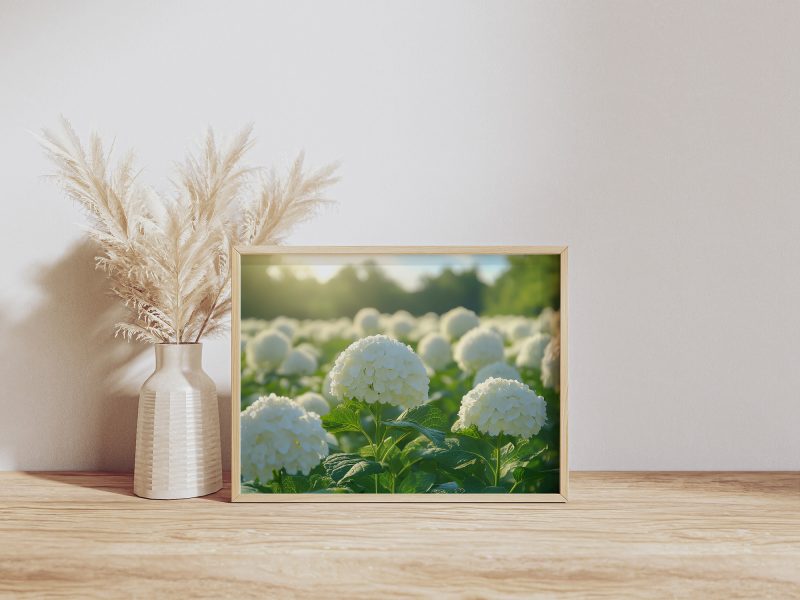 Wildflower Field Printable Poster • Photography Wall Art • Digital Download Landscape Photo for Home Decor • Neutral Gallery Wall Art - Image 6